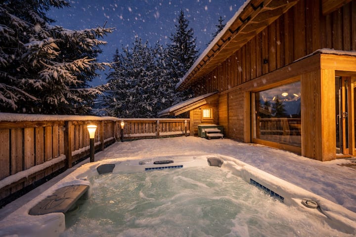 Splendid Chalet 12 People - Jacuzzi - La Tania - Méribel