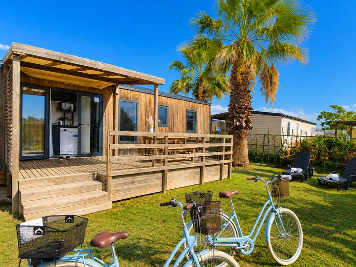 Mobil Home La Palmeraie Piscines Plage Camping 5* - Torreilles