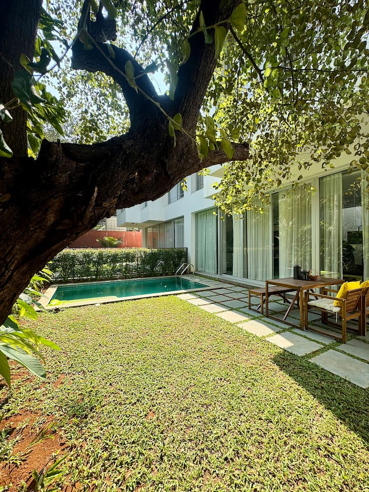 La Agueda Plunge Villa - Dive Into Relaxation - Goa