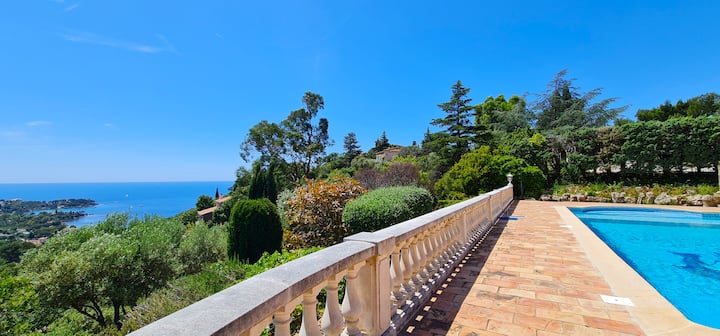 Villa Climatisée, Vue Mer, Piscine Proche Plage. - Saint-Raphaël
