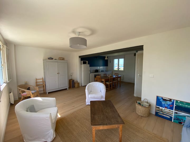 Maison Vue Mer Avec Grand Jardin - Brignogan-Plages
