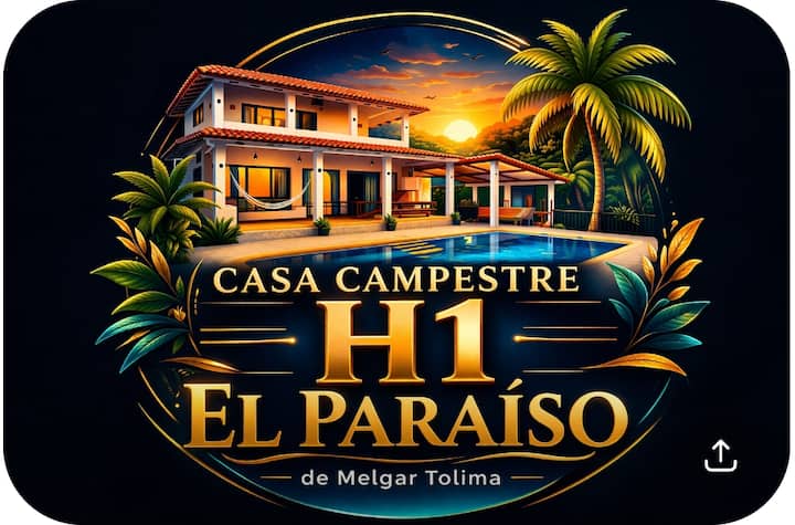 Country House H 1 El Paraíso, In Melgar Tolima, Co - Melgar