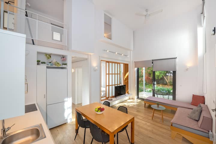 Central Cozy Garden Flat - La Canée
