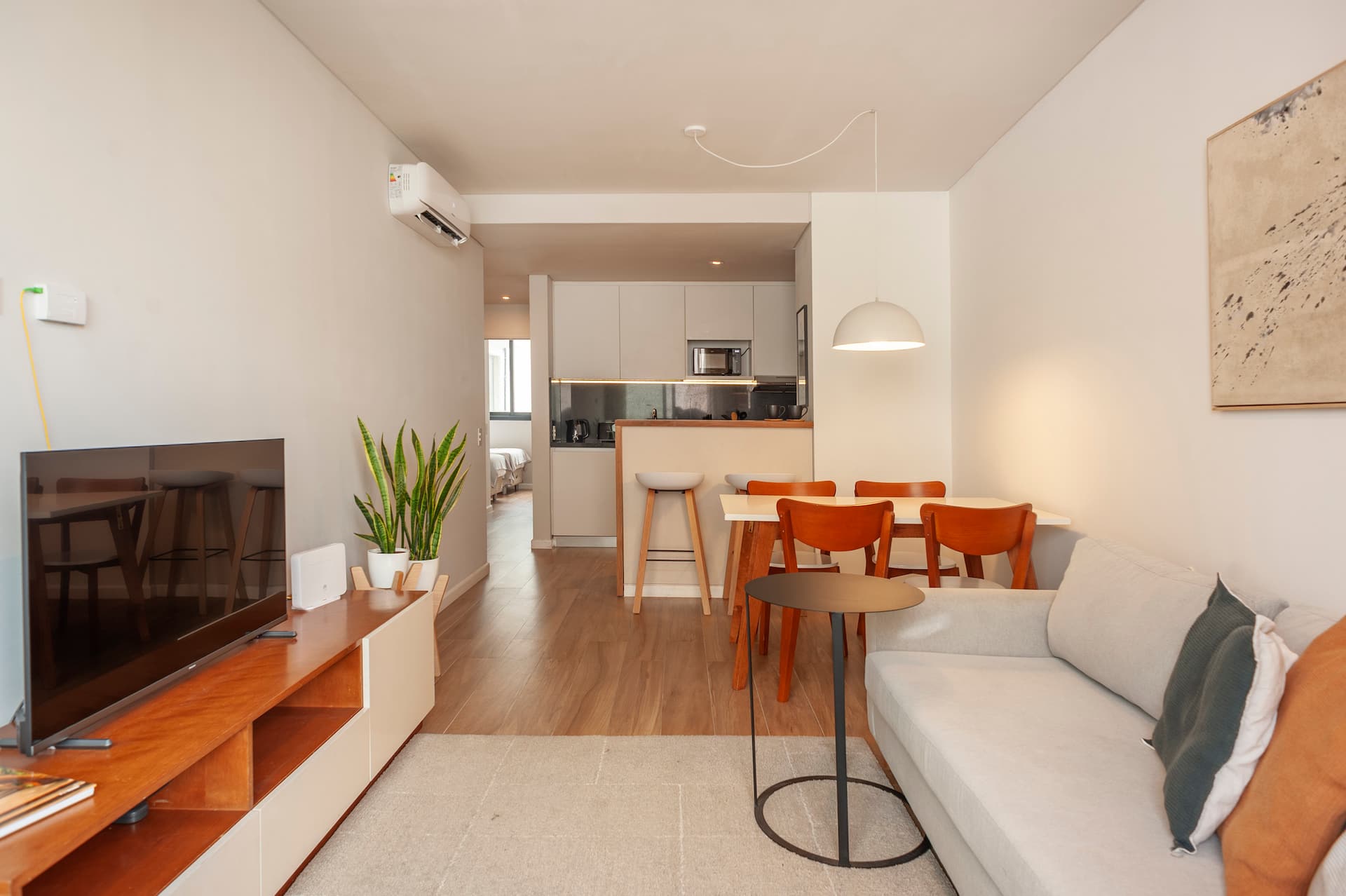 Apartment with panoramic pool and gym in Palermo