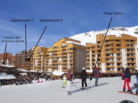 2 Stylish Adjacent Apartments • Breathtaking View