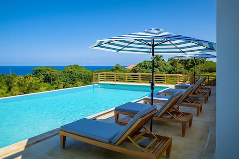 Caribbean Oceanview Villa | 14 Kings | Sleeps 26