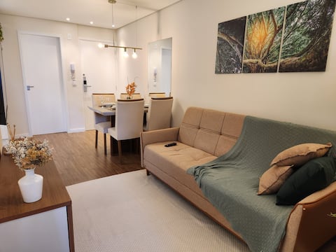 Top Airbnb: Charming and cozy apartment in the heart of Cambuí em Campinas