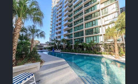 Newstead 1-bdr Apt w/free car park &fantastic pool