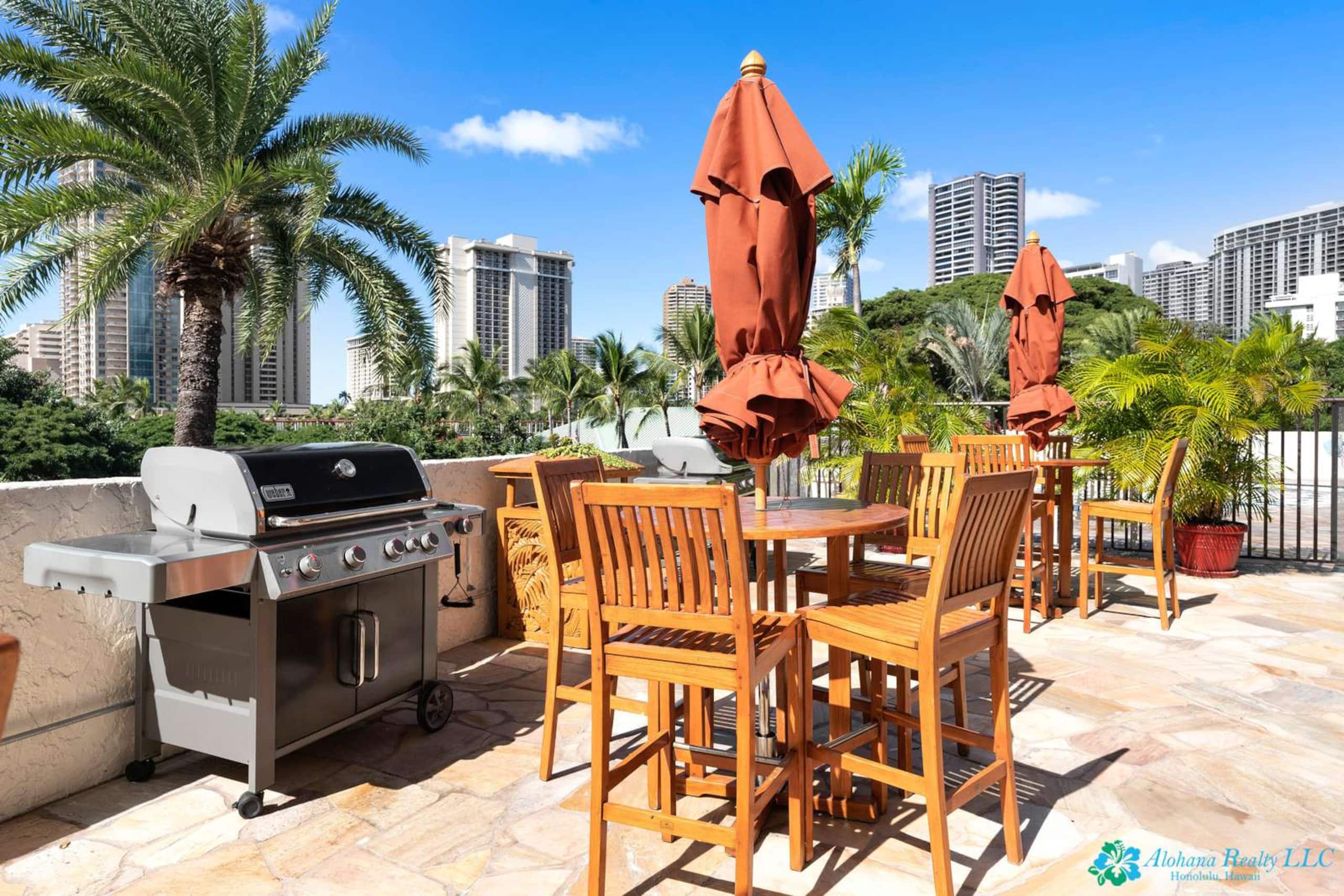 16th Fl Luana Waikiki | Park & Partial Ocean View - Image 2