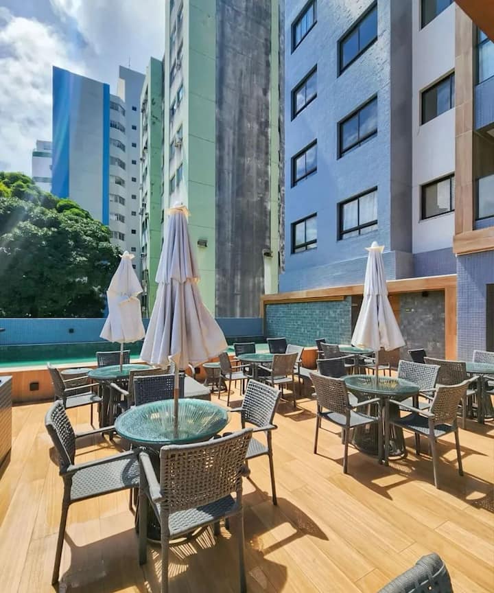 Federação Apartamento Piscina/academia/lavanderia - Rio Vermelho