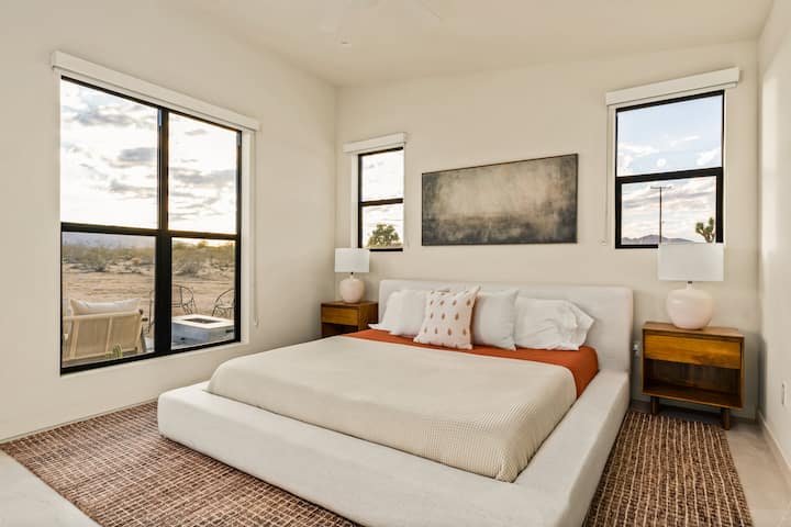 Dhomë gjumi kryesore me krevat dopio "king"