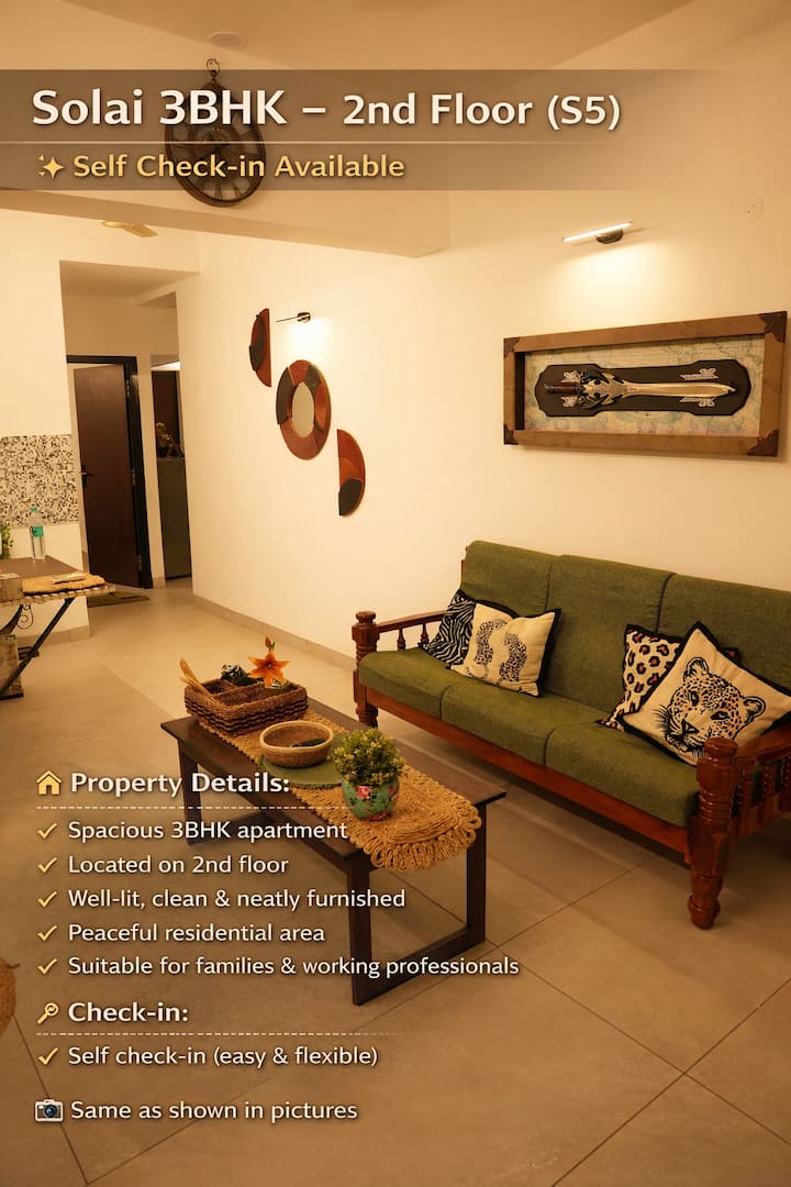 Solai 3BHK – Thiruverkadu photo 4