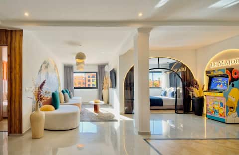 Popular Airbnb listing: Majorel Gueliz Marrakech - Family & Serenity in Marrakech Safi / مراكش أسفي