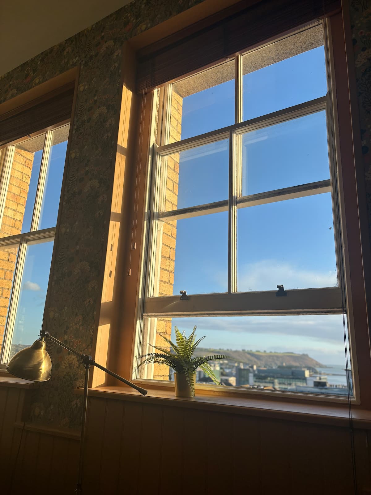 Plymouth seaview penthouse living space with sea view