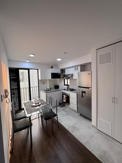 Apartment in downtown area with panoramic view