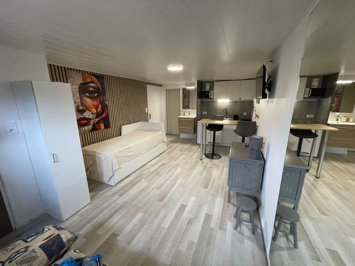 Studio Rez-de-chaussée De Maison - Lons-le-Saunier