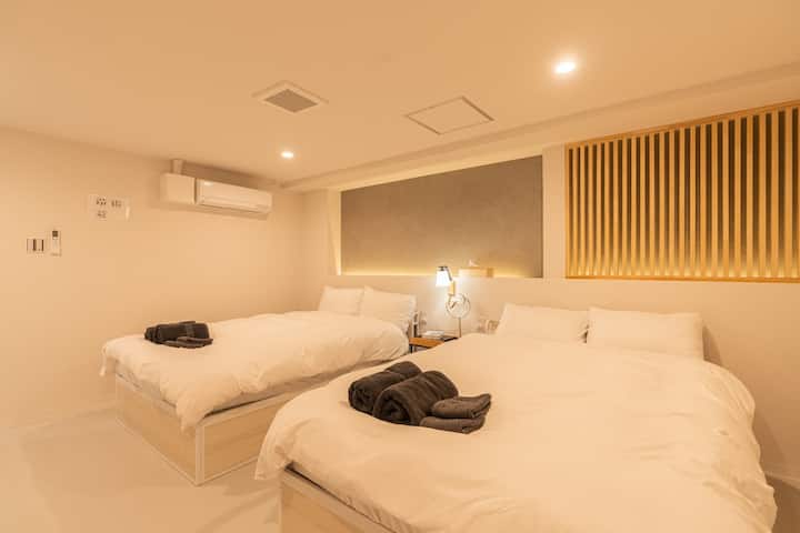 Rest deeply after a day of adventure. We provide high-quality linens and a quiet atmosphere to ensure you wake up refreshed and ready for another day in Osaka.
