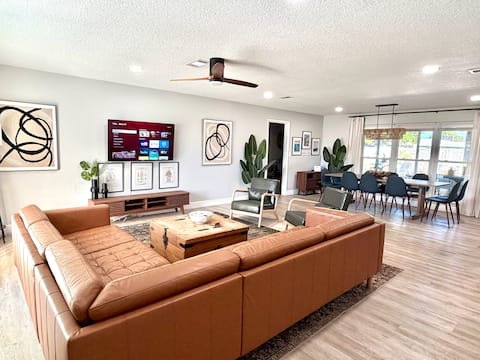 Successful Airbnb property: Palm Villa - Heated Pool, Hot Tub, Blocks to Beach in Indian Harbour Beach