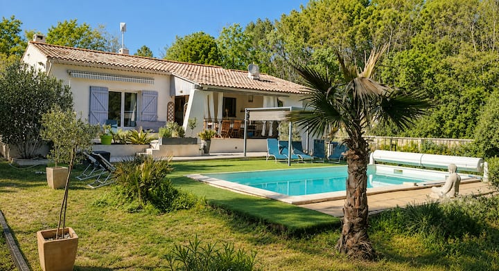 Villa 4 éToiles Climatisée Avec Piscine Chauffée - Lorgues
