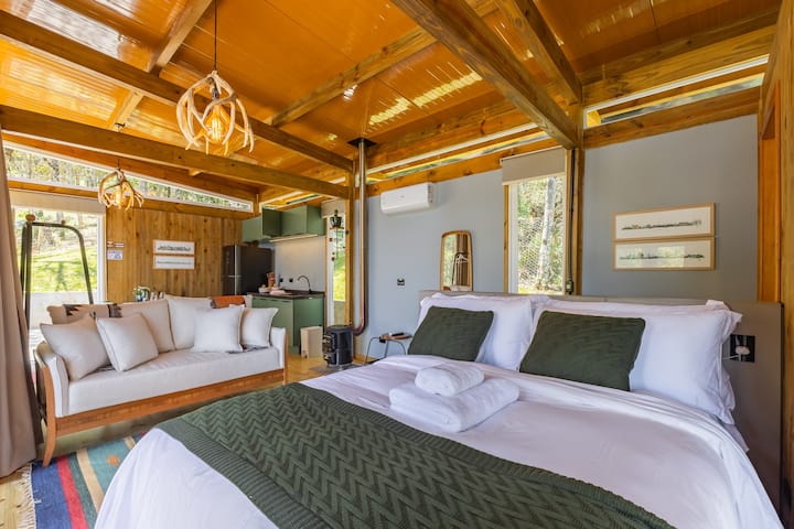 Cabana De Vidro Com Sauna E Vista Das Montanhas - Santo Antônio do Pinhal