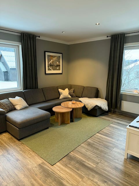 Popular Airbnb listing: Large apartment, in the middle of Gol city center! in Gol