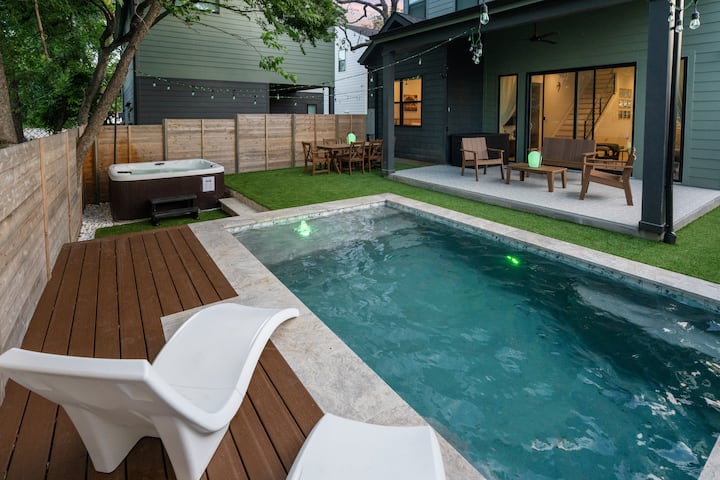 Austin Downtown | Pool | Hot Tub | Games | Luxury - Austin