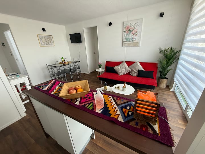 Hermoso Departamento En Quinto Piso, En Condominio - Chile
