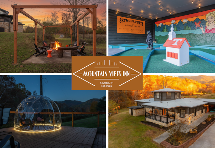 Mountain Vibes: Putt Putt-HotTub-Theatre/Game Room