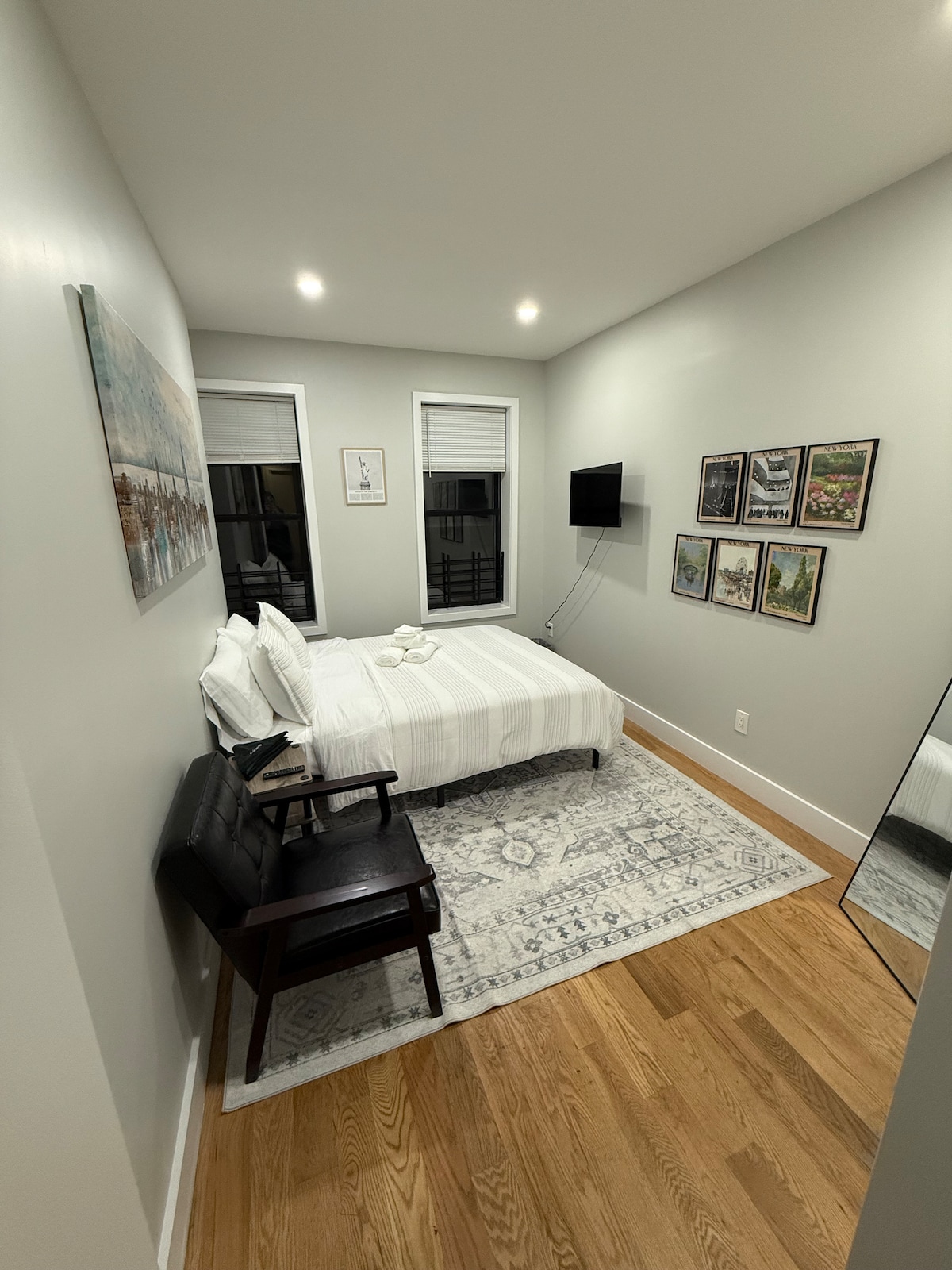 Chambre moderne et propre avec salle de bain privée - Airbnb