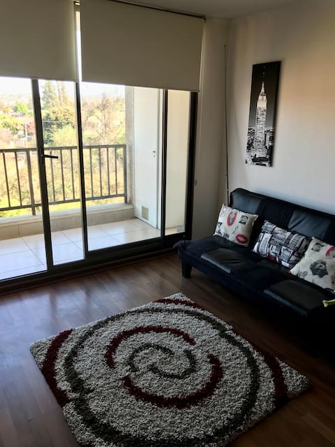 Popular Airbnb listing: Comfortable apartment for 2 people, new bed in Quilpué