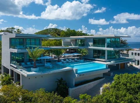 Blue Rock - NEW Luxury Villa in Cruz Bay