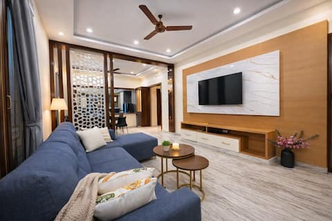 Large AC 3BHK for Families | 5 mins to Alipiri