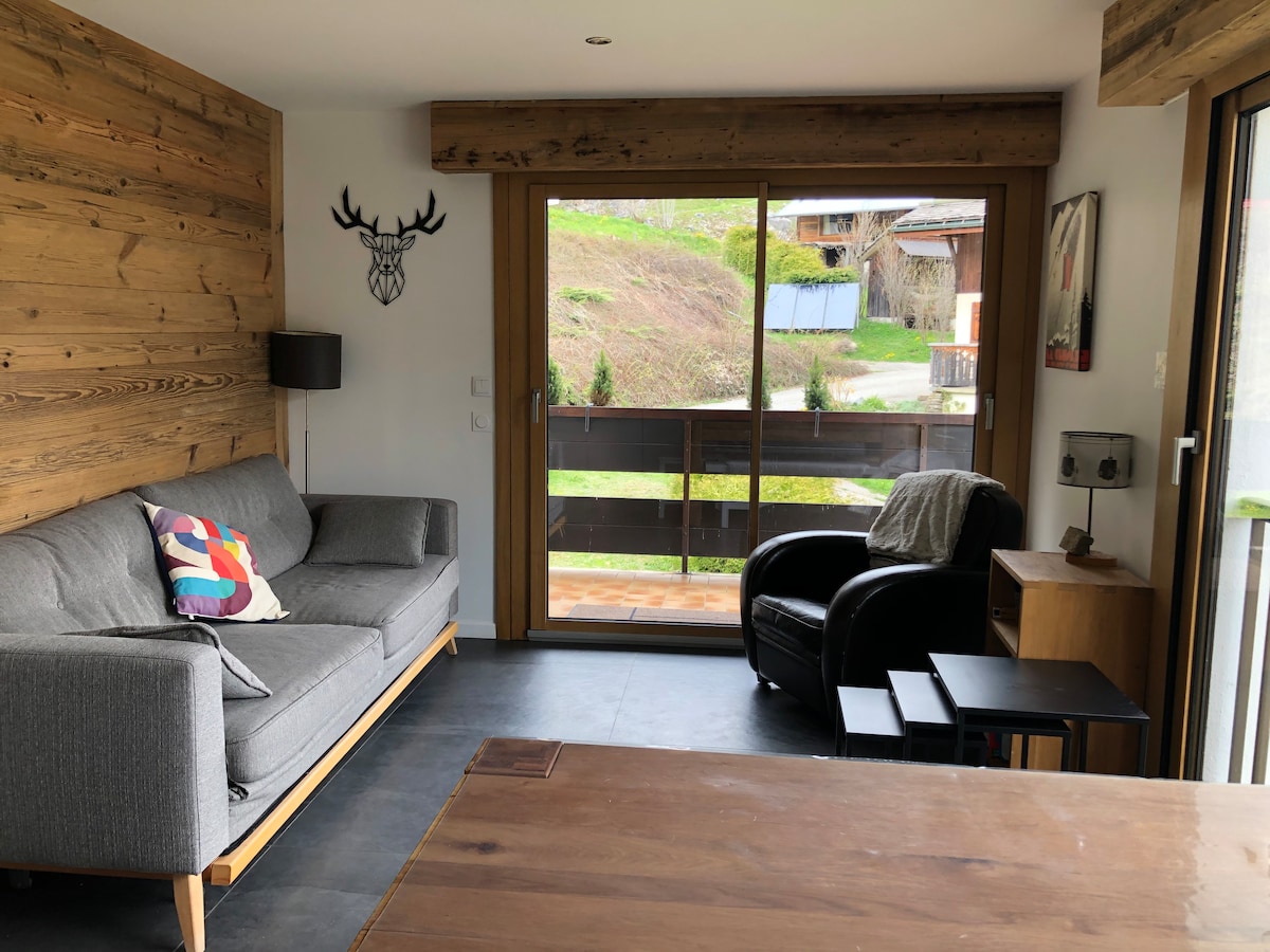Airbnb performant: Apartment: modern chalet decor à La Clusaz