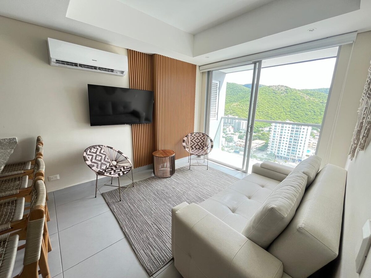 Acogedor Apartamento Vista a la Montaña Ámbar Roca - Departamentos en ...