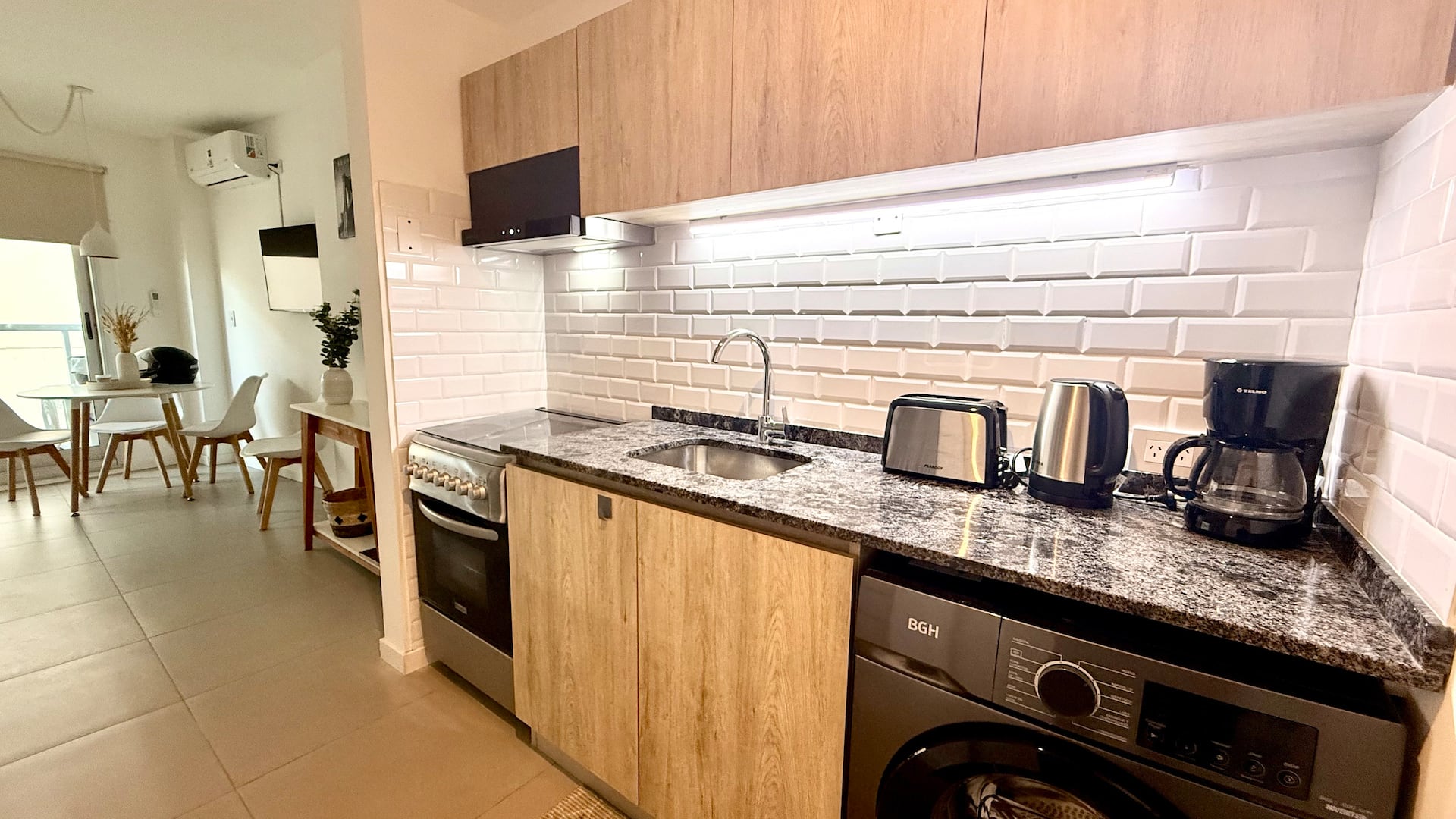 Apartment in Chacarita with balcony and fast WiFi
