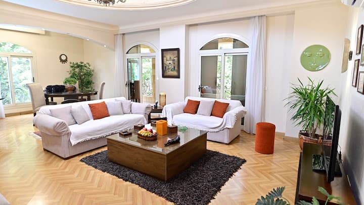 Cozy 2 Bdrm Apartment Near The Gem & Giza Pyramids - Ägypten