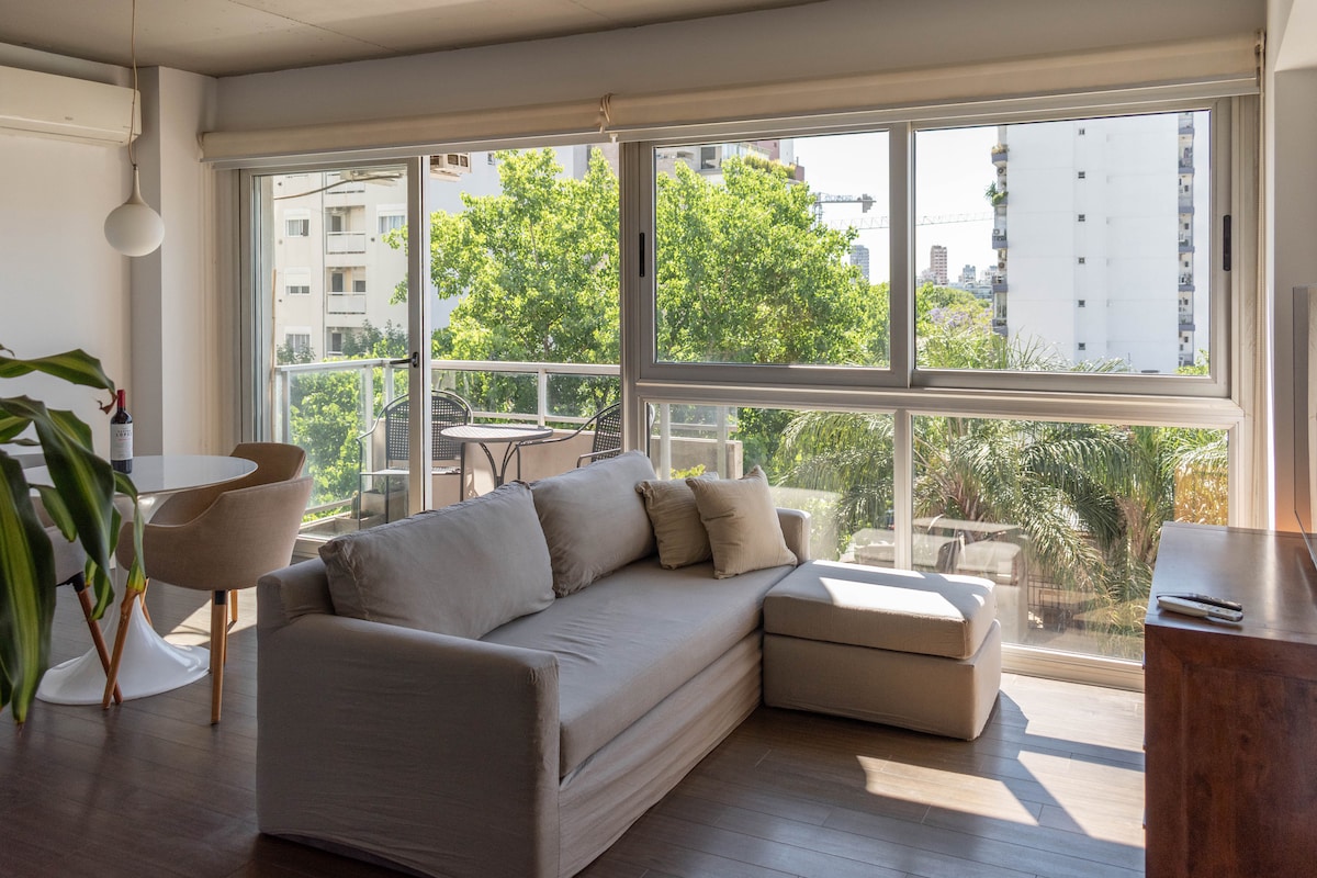 Departamento de 1 dormitorio en Palermo con pileta y sauna