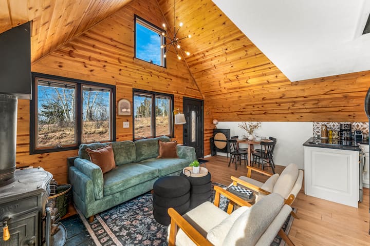 Romantic Couples Retreat | Summer Aframe | Hot Tub - Mueller State Park, Divide
