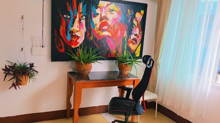 Workspace evidence from Lumphini 9 Haven Urban Retreat: Bright Room
