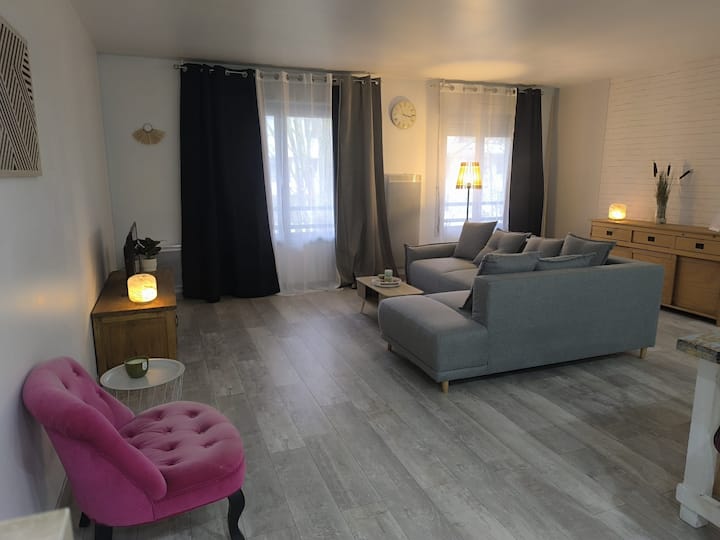 Cosy Jolie T3 - Centre + Parking - Mantes-la-Jolie