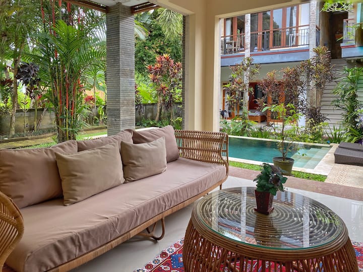 Huge Modern 5 Bedroom Villa With Rice-field Views - Ubud