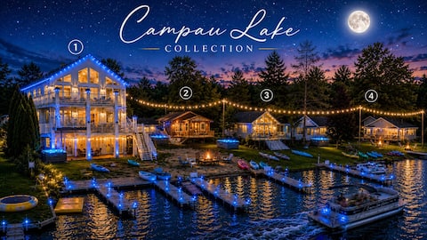 4-Level Full House Campau Lake Mansion Pool Games