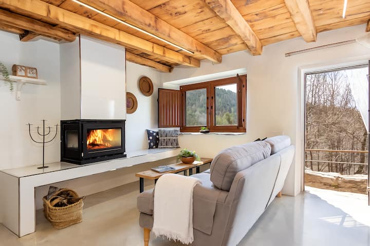 El Roure Mollo | Park | Pool | Jardin |Wifi | Bbq - Camprodon