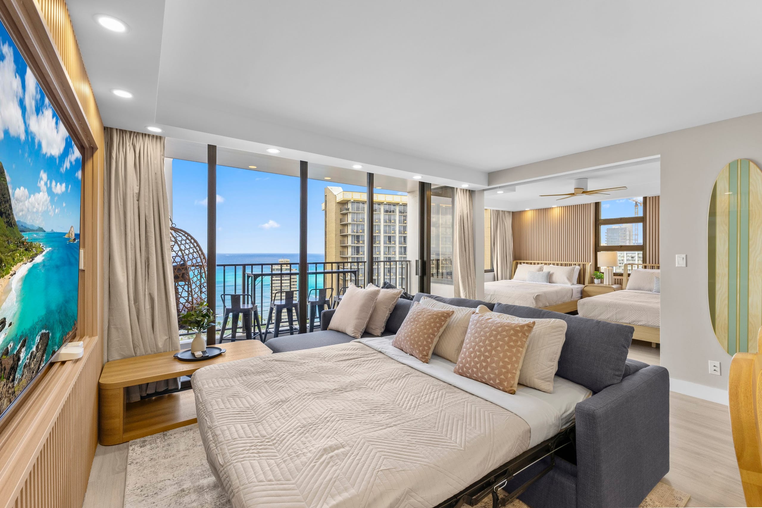 33F-Stunning Ocean View 1BR-Waikiki/Free Parking~ - Image 11
