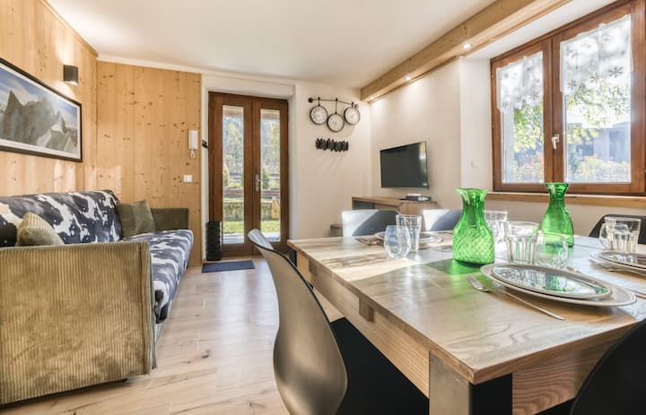 Nid Du Pic - Charmant Appartement Avec Jardin - Chamonix-Mont-Blanc