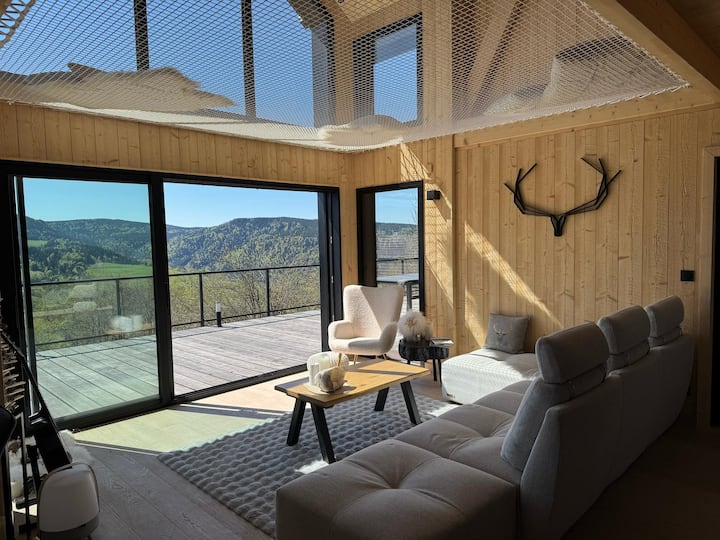 Chalet Vue Sancy- Sauna - Ambiance Cosy & Nature - Murat-le-Quaire