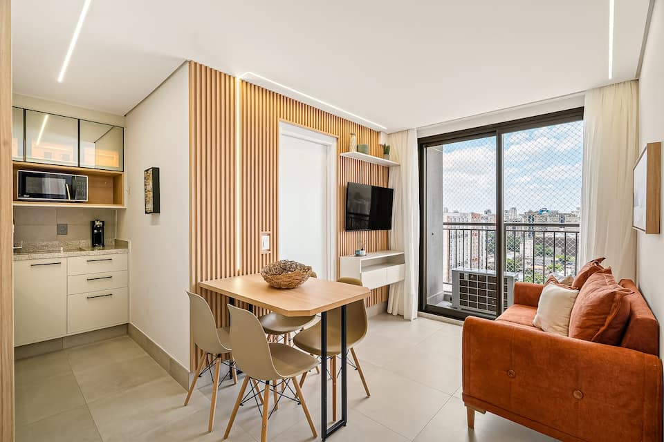 Apartamento de 2 quartos ao lado de Congonhas