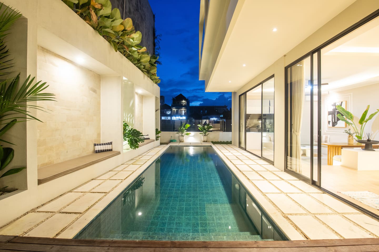 Casa Verde 4 BR private pool villa in Echo Beach · Canggu, Bali — photo 14