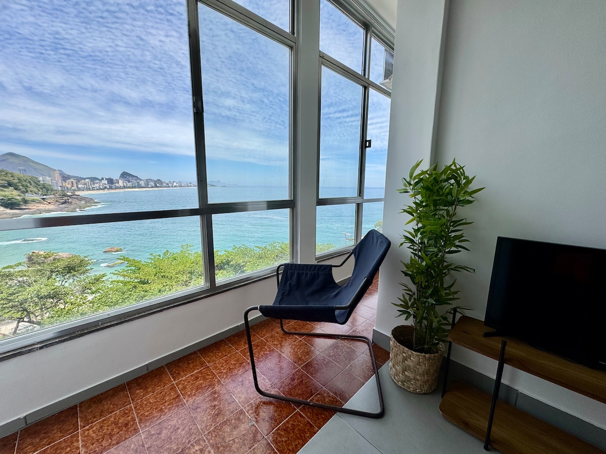 Airbnb em destaque: Vista mar 402 obs_leblon em Vidigal