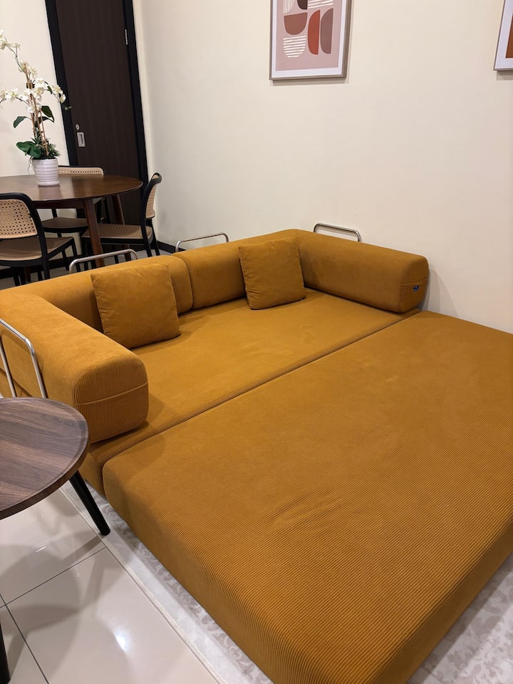 Cozy 1br Crown Pacific Apartment, Near The Spring - Bintulu